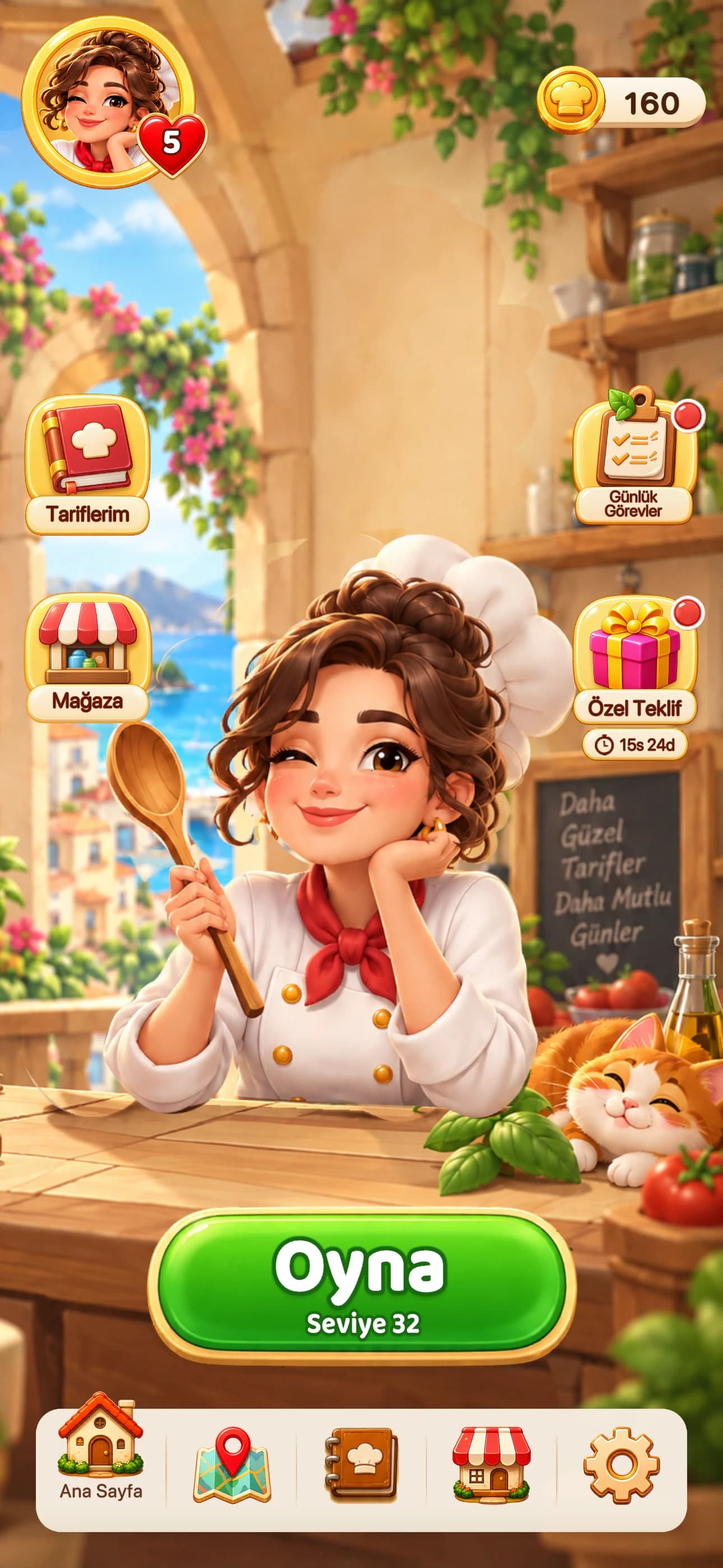 Flavor Quest — Şefin mutfağı